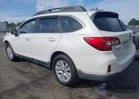 2017 Subaru Outback 2.5I Premium из США, поврежденный, VIN 4S4BSAFC0H3382434